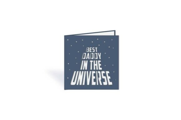 Best Daddy in the Universe Cut out Card: A Designer’s Real-World Review