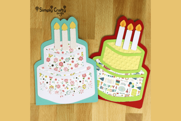 Celebration Cake Card SVG: A 3D Birthday Design That Boosts Brand Joy