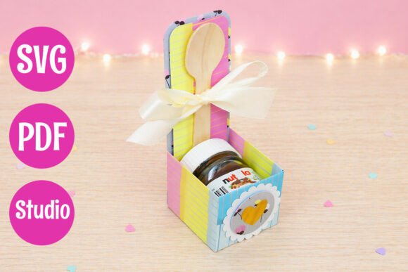 Charming 3D SVG Gift Box for Life Events & Celebrations Branding