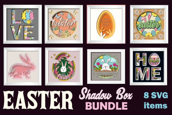 Easter Day Shadow Box 3D SVG Bundle Review
