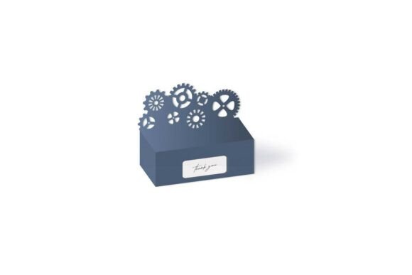 Steampunk Tray Gift Box: A 3D SVG Design for Father’s Day Campaigns